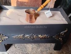 Аппарат кофе на песке