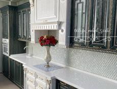 Шикарная кухня из Массива Дуба