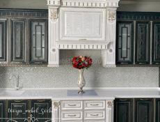 Шикарная кухня из Массива Дуба