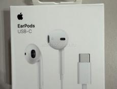 Продаются наушники EarPods новые пользовались 2раза