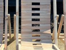 Лежаки из дерева ручной работы 