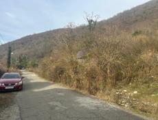 Продам земельный участок с домиком  город Гагра 