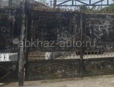 Ворота с калиткой 