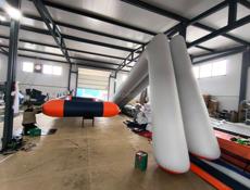 Водная горка с бассейном