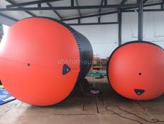 Водная горка с бассейном