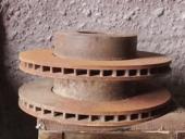 Опорные диски передние от 3.0 БМВ 5