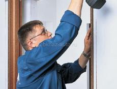 Установка дверей 