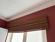 Римская штора бамбук натуральный в идеальном состоянии