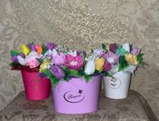 Мыльные букеты на 8 марта