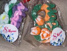 Мыльные букеты на 8 марта