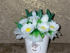 Мыльные букеты на 8 марта