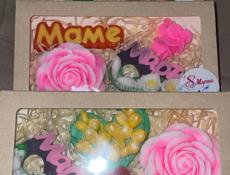 Мыльные букеты на 8 марта