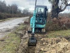 Сдам в аренду мини-экскаватор Kubota (на резиновых гусеницах)