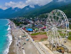 1,5 - К. КВАРТИРА У МОРЯ  В ЦЕНТРЕ ГАГРЫ