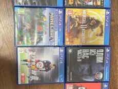 Диски на playstation 4-5