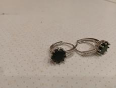 Серебряные серьги 