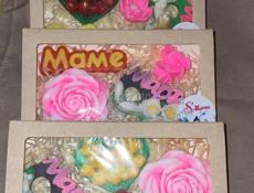 К 8 марта мыльные букеты