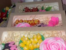 К 8 марта мыльные букеты