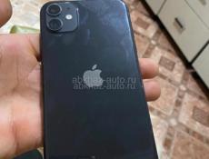Айфон 11 64г в хорошем состоянии цена 12.000 тысяч