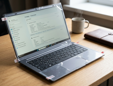 НОВЫЙ Ноутбук в пленках (8GB RAM /256 SSD Windows 11 Pro)