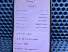 Samsung Galaxy A10 в рабочем состоянии