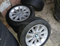 Диски с шинами R15 на бмве 