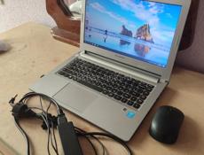 УльтраБук Lenovo. 2ядра/4Потока/Win10/IntelCore3/Ram4Gb/SSD256Gb/HD Graphics 4400 1Gb