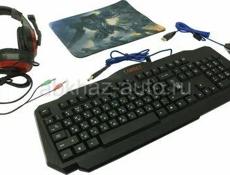 Игровой системный блок с игровым набором 