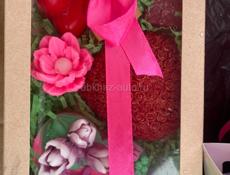 К 8 марта распродажа шоколадных шоколадок мыльных наборов и цветов🔥