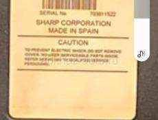 Продою телевизор плазменый   сшарп чисто японский 