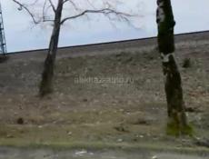 Возле границы псоу