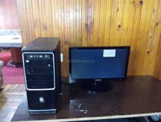 Продам офисный пк полный комплект состемник + монитор + клавиатура и мышка в хорошем состоянии (Не большой торг уместен)