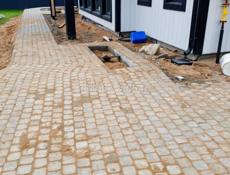 Укладка тратуарной плитки 