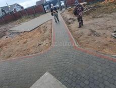 Укладка тратуарной плитки 