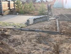 Укладка тратуарной плитки 