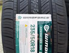 235/50/18 windforce новые летние шины,размеры от R13 до R22