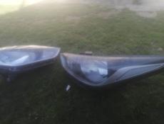 Продаю бампер и фары хюндай саната 