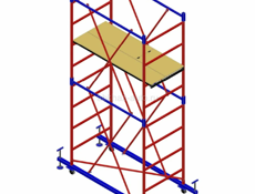 Аренда строительных лесов и домкратов