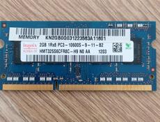 Hynix Оперативная память DDR3 2GB SO-DIMM 1333 Mhz PC-10600 1x2 ГБ (для ноутбука)