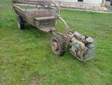 Двухцилиндровый мотоблок