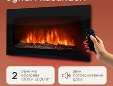 электрический камин настенный