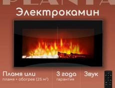электрический камин настенный