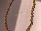 Золото цепочка кольцо 