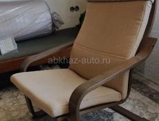 Кресло качалка поенг Икеа