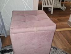 Пуфик с ящиком 