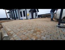 Укладка тратуарной плитки