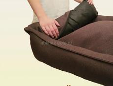 Новая Лежанка для собак со съемным чехлом, для крупных и средних пород, для больших собак, размер L 90х70 см