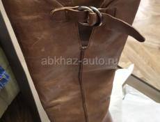 Новые кожаные сапоги,  Италия