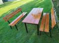 Стол с лавочками 