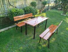 Стол с лавочками 